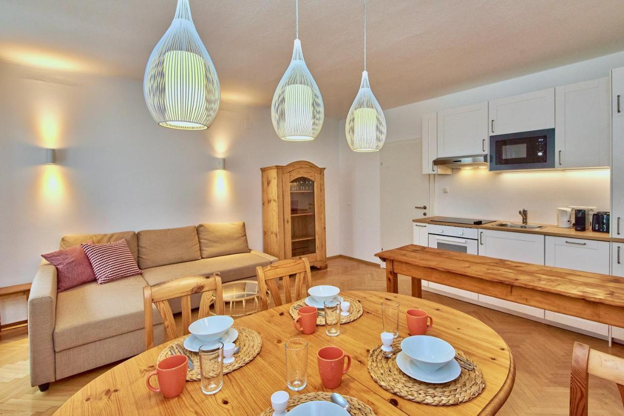 Altstadt Apartments Melk Mit Sauna Bagian luar foto