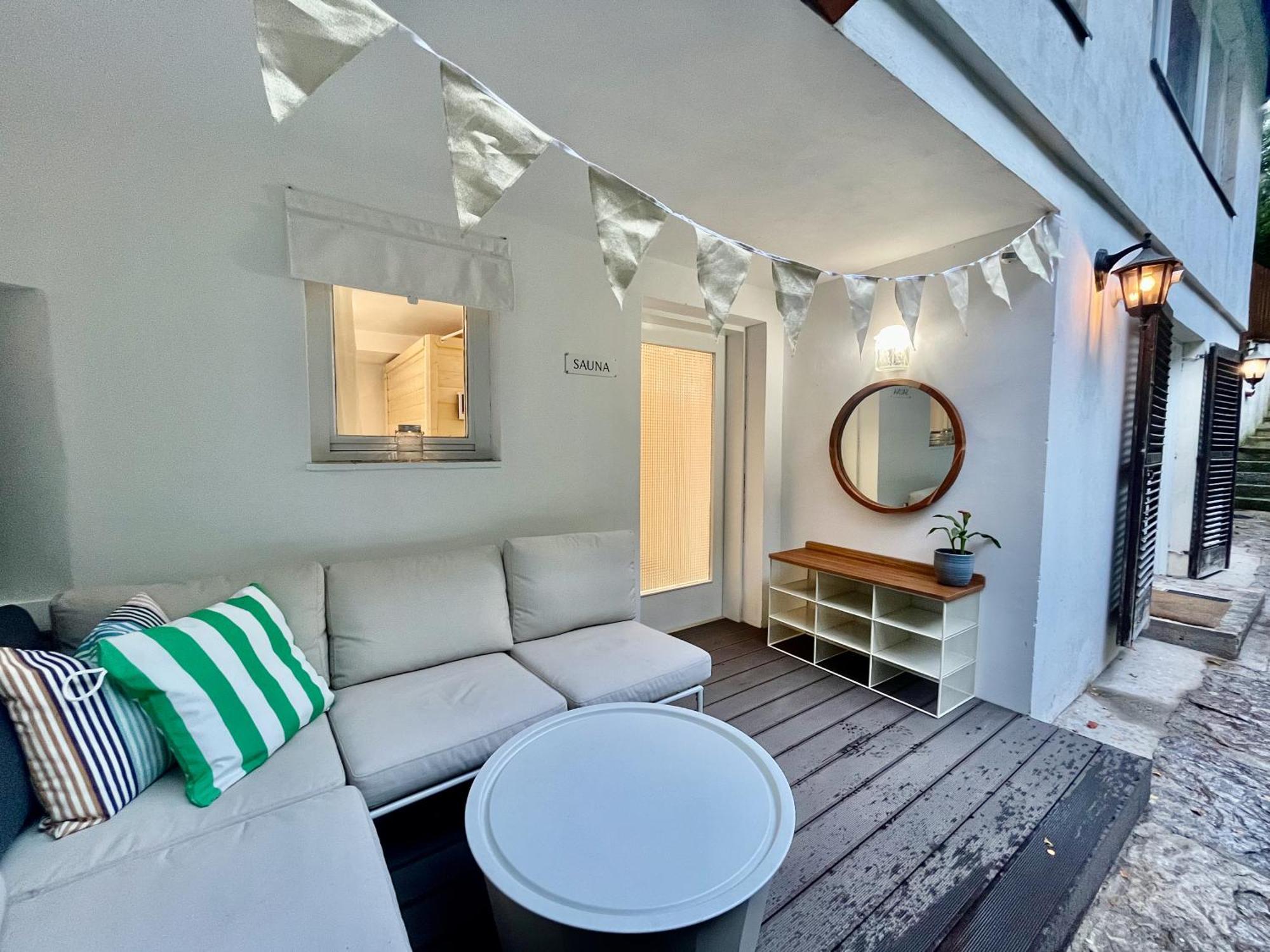 Altstadt Apartments Melk Mit Sauna Bagian luar foto