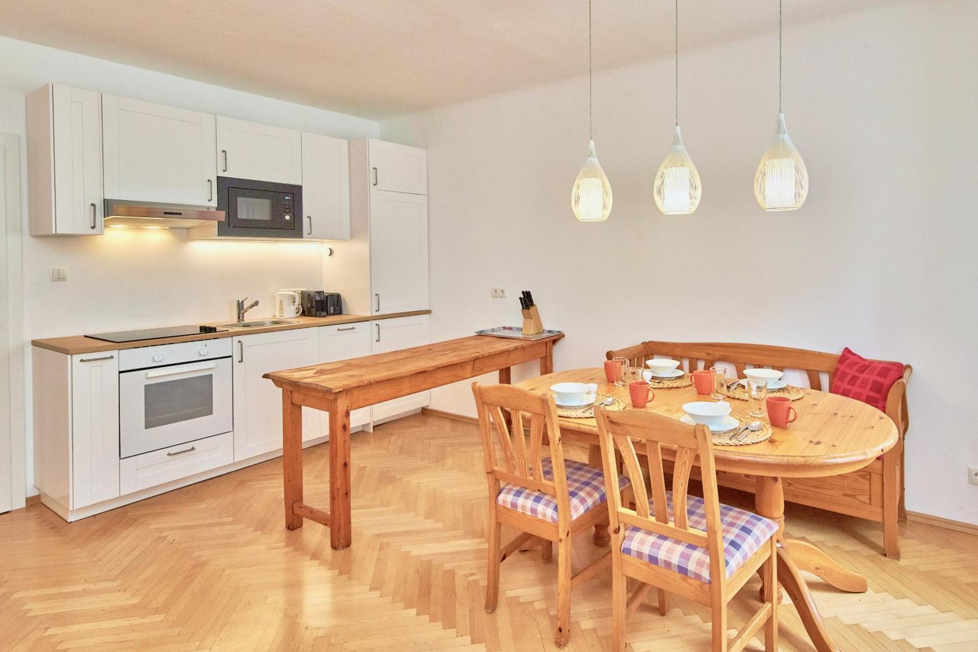Altstadt Apartments Melk Mit Sauna Ruang foto